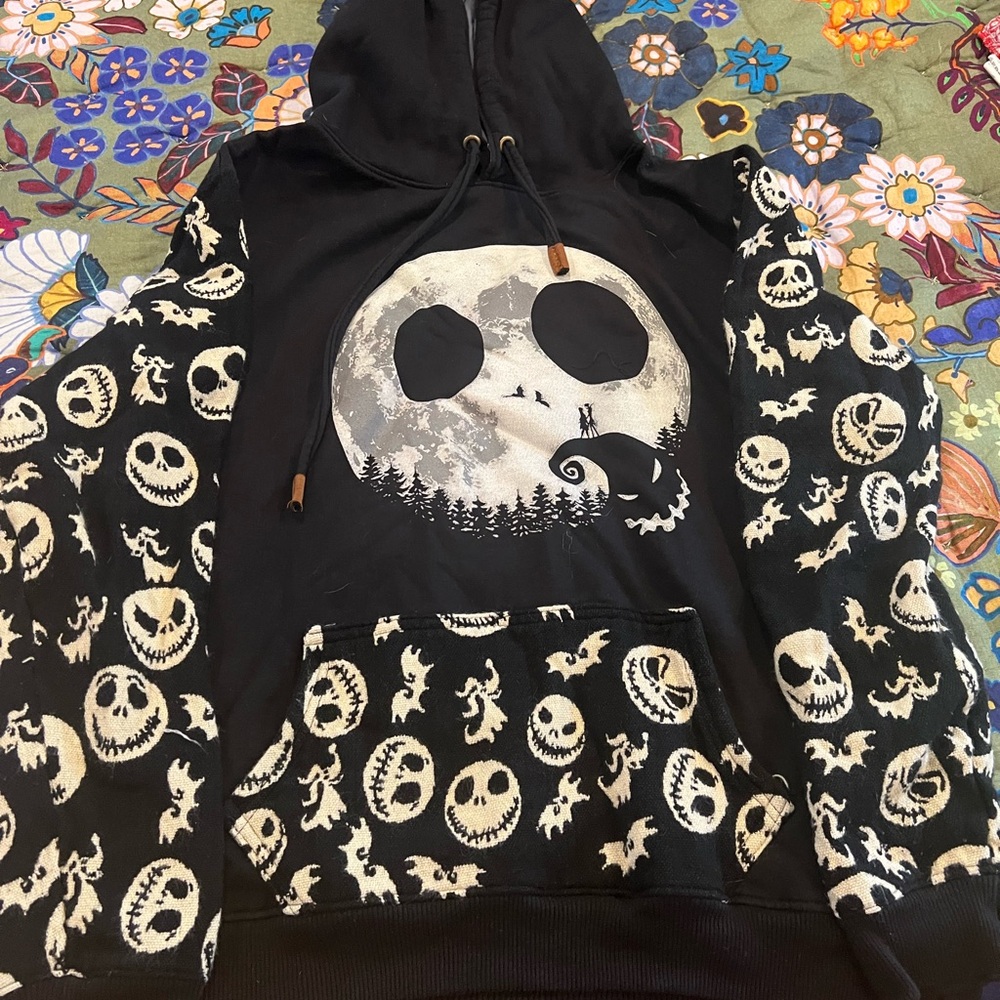 Black and White Graphic Hoodie